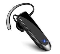 Écouteur Bluetooth avec réduction de bruit, kit mains libres sans fil pour des appels clairs, technologie de réduction de bruit CVC, son clair,