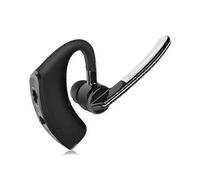 Écouteur Bluetooth mono (une oreille) - Compatible PC, Mac, tablette et/ou téléphone portable - Réduction de bruit, noir