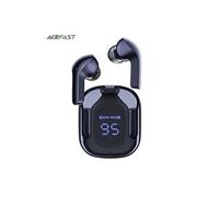 Ecouteur Bluetooth T6 Sans Fil avec ENC Réduction de Bruit Intra Auriculaires pour Travail/Voyage-Gemme Bleue