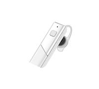 Écouteur Bluetooth traducteur, traducteur intelligent, traduction sans fil en temps réel, intra-auriculaire universel (blanc)
