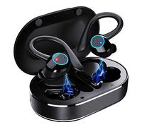 Écouteur BT, Casque Bluetooth sans Fil Q23 PRO, Mini Casque de Sport Stéréo étanche avec Microphone, Suppression du Bruit ANC, Bluetooth 5.1, Longue Durée de Vie, pour le