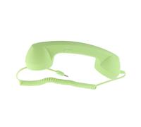 Écouteur de téléphone portable USB C Écouteur téléphonique vintage protégé contre les radiations avec prise 3,5 mm pour smartphone Vert