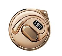 Écouteur de traducteur linguistique - Black PC + ABS, Écouteurs de traduction AI, traducteurs sans fil, transmission du langage réel-temps | Ohrphones pour étudier la formation linguistique et reste à