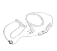 Écouteur Double 2 Broches avec Micro PTT pour BAOFENG Kenwood/POFUNG/HYT/QUSHENG/Linton/TYT, etc. Casque Radio bidirectionnel Walkie Talkie avec écouteurs