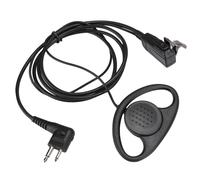 Écouteur innovant à 2 broches en forme de D, support d'oreille souple pour un maintien sûr avec les radios Motorola, bonne qualité, bonne