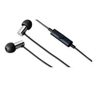 Final Écouteurs intra-auriculaires E3000C avec commandes et microphone Acier inoxydable argent