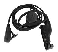 Écouteur mains libres avec clip en acier inoxydable, compatible avec les talkies-walkies, la police, l'armée et les boîtes de nuit. Écouteur