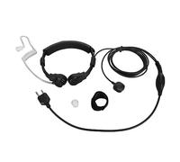 Écouteur Micro de Gorge, Casque à Tube Acoustique avec Doigt PTT Clair Son Micro écouteur de Gorge pour Alan Midland LXT600VP3