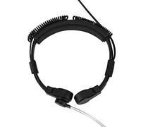 Écouteur Micro de Gorge PTT de 3,5 mm Casque de Gorge Écouteur Acoustique avec PTT Flexible Anti-rayonnement dissimulé Air Headset Tube Acoustique pour téléphone Portable
