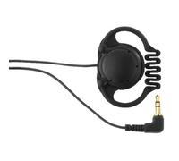 Monacor ES-16 écouteur/casque Écouteurs Avec fil Crochets auriculaires Musique Noir