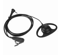 Ecouteur,Oreillette De Type D à Fiche De 2,5 Mm Conçue pour Les Radios avec Microphone Et Bouton Ptt Adaptés pour Les Activités De Sécurité,Les Gardes du Corps Et Autres