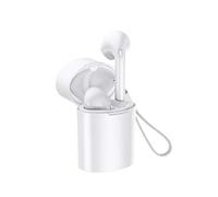 Ecouteur Oreillette Earbox Bluetooth sans Fil Rechargeable Blanc Compatible Smartphone