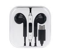 Écouteur Oreillette embout Type C stéréo avec micro et volume pour Xiaomi 11T Pro 5G 6.67"" Couleur Noir - Yuan Yuan