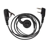 Écouteur Radio à 2 voies, boucle d'oreille, Clip en forme de G, talkie-walkie, casque pour Baofeng, Kenwood, Wouxun, TYT