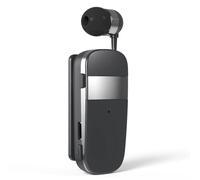 écouteur sans fil rétractable affaires bluetooth casque sport clip pilote télescopique 3d stéréo oreillette