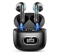 Ecouteur Traducteur Instantané, 49H AI Écouteurs Traducteur Temps Réel Sans Fil avec 164 Langues, 3 en 1 Bluetooth 5.4 Oreillette Traduction 7 Modes de Traduction pour Voyage Affaires Études, Noir