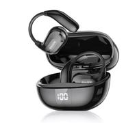 Ecouteur traducteur instantané AI Traduction vocale instantanée avec 135 langues autonomie de 50 h, Oreillette Traduction Instantanée compatible Android et iOS pour Voyage/Affaires/Études Noir