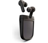 Urbanista Phoenix Écouteurs sans Fil par l'Énergie Solaire avec Durée de Lecture Infinie, Suppression du Bruit Active Hybrides, Bluetooth Multipoint, Étui de Chargement Auto-Rechargeable, Noir Minuit