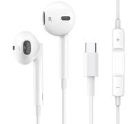 Écouteur Usb C,Ecouteurs Filaire Type C Compatible Avec Iphone 16 15 Pro Max Plus,Ipad Pro Air,Huawei P70/60/50,Samsung Galaxy S25/S24/S22/Ultra,Google Pixel 9/8,Xiaomi,Android (Bl[BLU5270125]