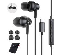 Écouteur Usb C,Ecouteurs Magnétique Filaire Hifi Stéréo Compatible Avec Iphone 16/15 Pro Max Plus,Ipad Pro Air,Samsung Galaxy S25/S24/S23/S22/Ultra,Google Pixel,Xiaomi,Huawe,Android,Type C