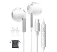 Ecouteur USB C pour iPhone 17 16 Samsung S25 S24 Ultra A56 A16 Écouteurs Filaire USB C Casque avec Micro HiFi Stéréo Ecouteur Type C pour iPhone 15 Samsung A17 A55 S22 S23 FE Flip 7 Google Pixel 9 Pro