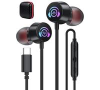 Ecouteur USB C pour iPhone 17 16e 15 Écouteurs USB Type C Filaire Casque avec Micro Led Light pour Samsung A17 A16 A56 A36 A33 A26 S25 S24 S23 S22 S21 Mi 15T 14T One plus 13 12 Nord 5 Pixel 10 9a 8a 7