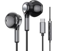 Ecouteur USB C pour Samsung Galaxy S23 S24 S22 Ultra S21 S20 A54 A55, Écouteurs USB Type C Intra Auriculaires avec Micro et contrôle du Volume pour iPhone 16 15 Plus Pro MAX, Pixel 8 7 Pro 6, iPad