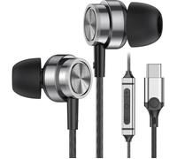 Ecouteur USB C pour Samsung Galaxy S24 S23 Ultra S22 FE A55 A54 A35 A34 Écouteurs USB Type C avec Microphones de Type C Écouteurs