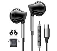 Ecouteur USB C pour Samsung Galaxy S25 S26 Ultra iPhone 16 Ecouteurs Filaire USB C HiFi Écouteurs avec Micro Écouteur USBC pour iPhone 15 Samsung S24 S23 FE A16 A56 A55 Google Pixel 10 9 Pro iPad 11