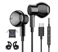 Ecouteur USB C pour Samsung Galaxy s26 Ultra S24 S23 S22 S25 FE A56 A55 A35 A54 A16 5G HiFi Stéréo Magnétique Ecouteurs Filaire USB C avec MICR pour iPhone 17 16 Pro Max Xiaomi 15 14 Pixel 10 9 8