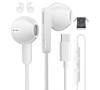 Ecouteur USB C pour Samsung S26 S25 S24 Ultra A16 iPhone 17 Écouteurs avec Micro HiFi Ecouteur Filaire USB C Écouteur USBC pour iPhone 16 15 Samsung A17 A56 S23 S24 S25 FE Google Pixel 9 Pro iPad 10