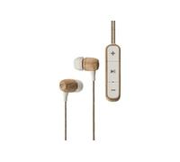 Energy Sistem Earphones Eco Casque Bluetooth Beech Wood Écouteur (Intra-Auriculaires, Bois Durable, câble de Chanvre, Microphone, USB Type C, Bluetooth 5.1) - Hêtre