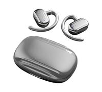 Écouteurs à clip à oreilles ouvertes - Casque étanche avec suppression du bruit, casque ouvert sans fil - pour regarder des vidéos, jouer, travailler, salle de sport, trajets, hommes, femmes