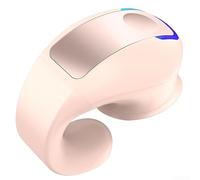 Écouteurs à clip GD28 5.3 sans fil avec micro de réduction du bruit pour jogging, cyclisme, randonnée, ajustement confortable toute la journée, plastique (rose)