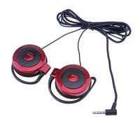 Écouteurs à clipser - Casque filaire de 1,2 m, pilotes stéréo dynamiques, conception sportive supra-auriculaire avec crochet d'oreille sécurisé | Accessoire audio léger pour la course à pied, la rando