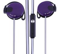 Écouteurs à clipser - Écouteurs filaires de 3,5 mm | Écouteurs de fitness avec crochet d'oreille, accessoires de téléphone portable pour yoga, exercice, entraînement, écouteurs de sport résistants à