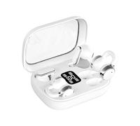 Écouteurs à clipser, écouteurs sans fil 2 en 1 à clipser, écran LED antibruit, casque de sport, longue durée de lecture, accessoires électroniques pour entraînement, course à pied, téléphone
