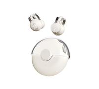 Écouteurs à conduction osseuse à clipser Bluetooth 5.3, ENC réduction du bruit (blanc)