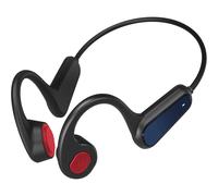 Écouteurs à conduction osseuse, Bluetooth 5.3, conception à oreille ouverte, cadre en titane résistant à la transpiration, casque de sport