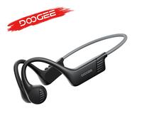 Doogee Casque à conduction osseuse BoneBeat Run – Bluetooth 5.4 étanche pour le sport – Blanc-Rose