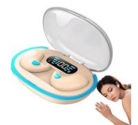 Écouteurs à conduction osseuse : écouteurs sans fil minces, unité de son silencieuse | Design doux pour dormir, conduire, réunion, travail, voyage, nuit, bureau, routine,