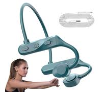 Écouteurs à conduction osseuse - Oreille ouverte sans fil, casque de sport 5.0, écouteurs étanches | Conception stéréo légère, temps de lecture de huit heures, résistant à la sueur, course à