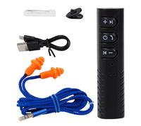 Écouteurs à isolation phonique - Connectivité stéréo basse profonde sans fil | Mini écouteurs invisibles, petits boutons de musique discrets, casque ergonomique pour téléphone portable avec