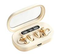 Écouteurs à oreille ouverte Petites oreillettes de sport à écran numérique | Oreillette clipsable de sommeil Pour La Course À Pied, Cyclisme, L'Étude, Le Travail, , Vacances, Fitness Couleur de la peau