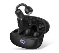 Écouteurs à oreilles ouvertes, écouteurs à clipser, écouteurs sans fil Bluetooth 5.4, IPX5, étanches à conduction osseuse, écouteurs de sport pour Samsung Galaxy S25 Ultra S24 S23 S22 A17 A16 A15