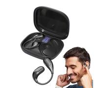 Écouteurs à Oreilles Ouvertes, écouteurs Supra-Auriculaires | Écouteurs antibruit pour Moto, Gym, Voyage, entraînement, Jeu, Course à Pied, Avion