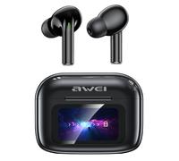 Écouteurs à traduction vocale instantanée par IA, sans fil Bluetooth 6.0, 40h, ANC (-35 dB), traduction 147 langues - Noir