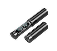 Écouteurs à tube de traction N21, affichage numérique LED tactile TWS écouteurs de sport Bluetooth sans fil à suppression de bruit (bleu)