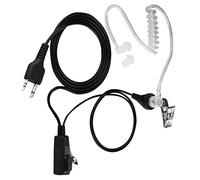 Écouteurs à Tube Transparent, Oreillettes, Micro Heatset, pour Talkie-walkie Midland, Casque Radio