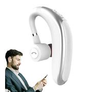 Écouteurs à une seule oreille - Casque de conduite sans fil, casque sans fil à une oreille, ultra longue durée de vie de la batterie, écouteurs simples pour camionneur, maison, bureau, travail - pour